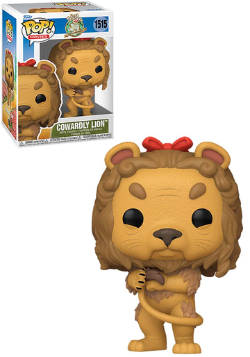 Funko POP! Movies: The Wizard of Oz - Cowardly Lion - 1/6 Odds for Rare Chase Variant - Metallic - Collectable Vinyl Figure - Gift Idea - Official