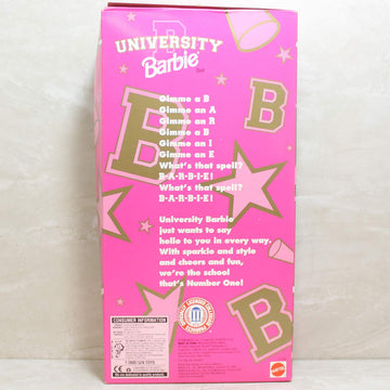 Mattel Barbie 17194 North Carolina State Cheerleader Doll