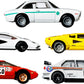 Hot Wheels Premium Car Culture Set of 5 Toy Cars in Collectible Container, Che Figata Die-Cast 1:64 Scale 5-Pack