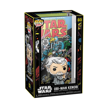 Funko Pop Comic Cover: Star Wars - OBI-Wan - Collectable Vinyl Figure - Gift Idea - Official Merchandise - Toys for Kids & Adults - Model Figure for