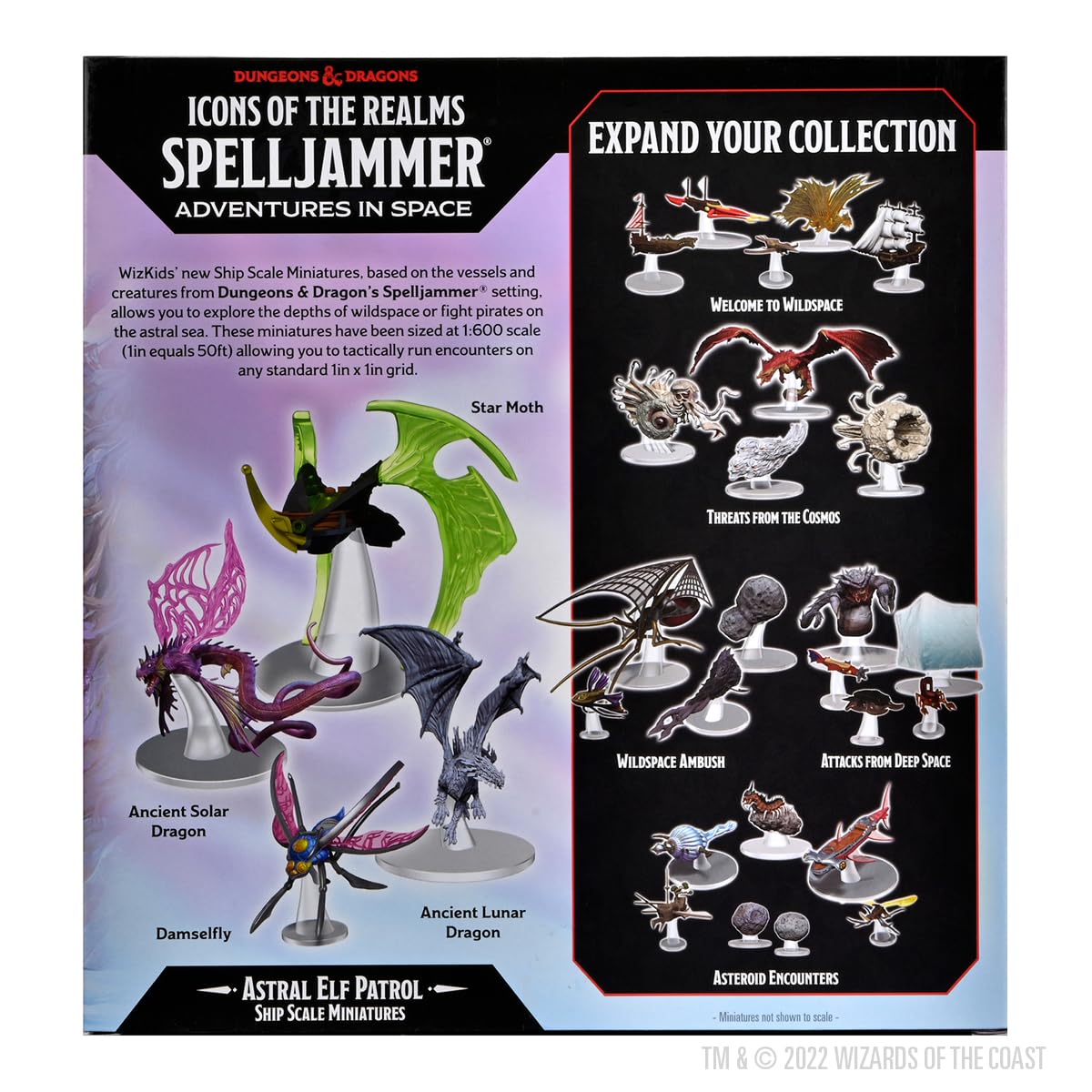 D&D Icons of The Realms: Ship Scale - Astral Elf Patrol
