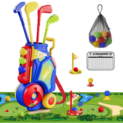 HYES Kid Golf Set, Kids Golf Club Age 3-5, Blue