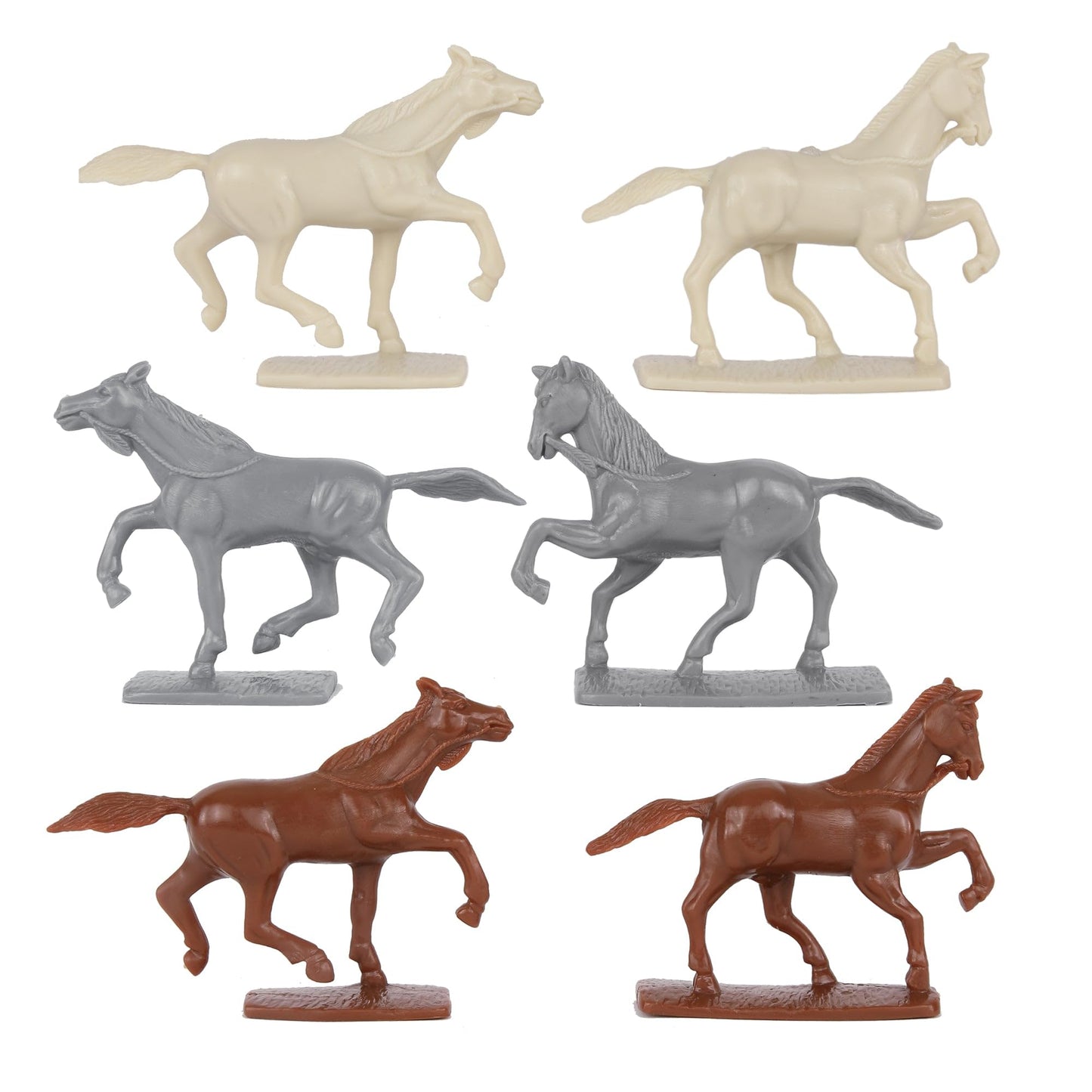 BMC CTS Battle of Little Big Horn Plastic Army Men - 20pc Sioux & Cavalry Figure