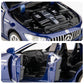 WAKAKAC 1/32 Diecast Car AMG GT63 Model Car Pull Back with Sound and Light Toy Car for Boys Girls Adult Gift(Blue)