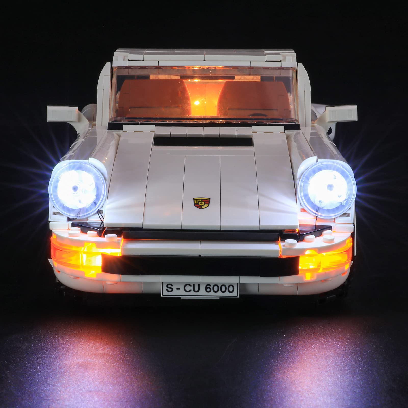 YEABRICKS LED Light for Lego-10295 Creator Expert Porsche 911 Building Blocks Model (Lego Set NOT Included)