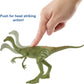 Mattel Jurassic World Camp Cretaceous Fierce Force Dinosaur Action Figure, Gallimimus Dino Toy with Movable Joints, Realistic Sculpting &