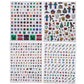 Innovative Designs Minecraft Creativity Fun Kids Art Set for Coloring, Painting, and Crafts