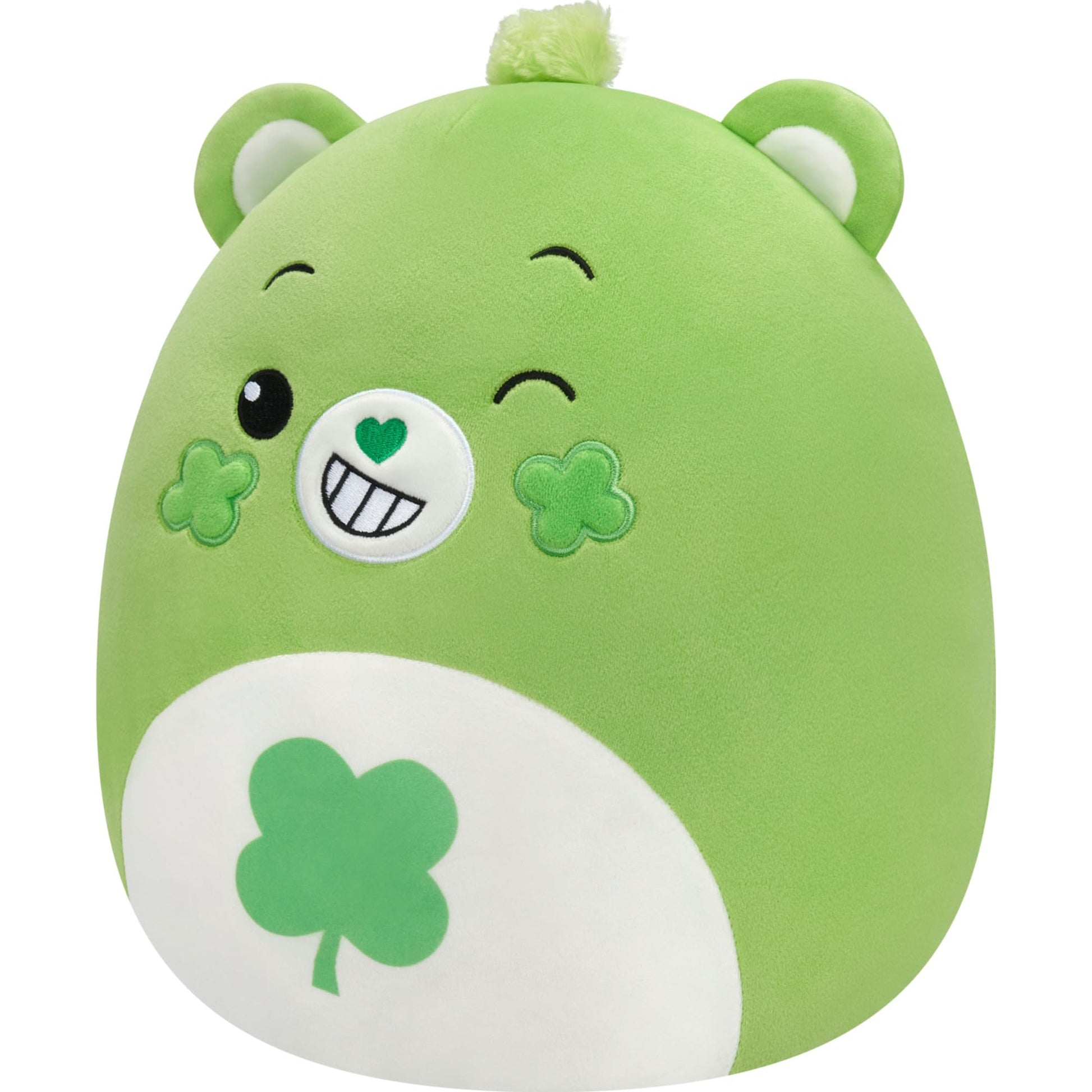 Squishmallows Original Care Bears 12in Good Luck Bear - Official Jazwares Plush (Medium-Sized)