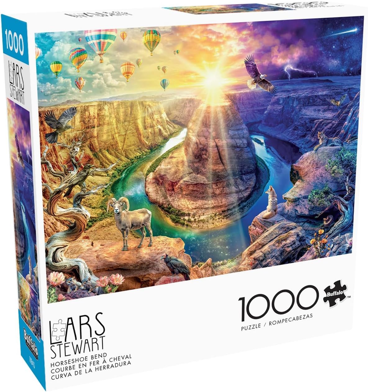 Buffalo Games - Horseshoe Bend - 1000 Piece Jigsaw Puzzle for Adults
