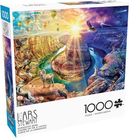 Buffalo Games - Horseshoe Bend - 1000 Piece Jigsaw Puzzle for Adults