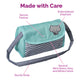 Adora Baby Doll Diaper Bag with Sturdy Straps, Includes Changing Mat and 2 Doll Diapers (Fits 13" Dolls), for Ages 3+ - Zig Zag Print