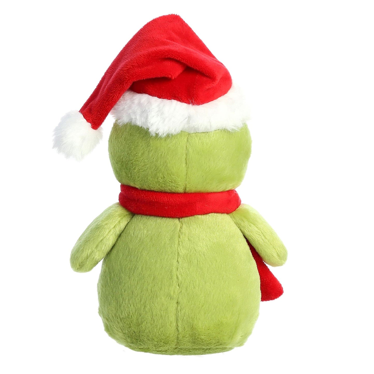 Aurora® Whimsical Dr. Seuss™ Grinch Snowman Stuffed Animal - Officially Licensed Plush for Imaginative Play - Perfect for Kids and Adults - Green 8