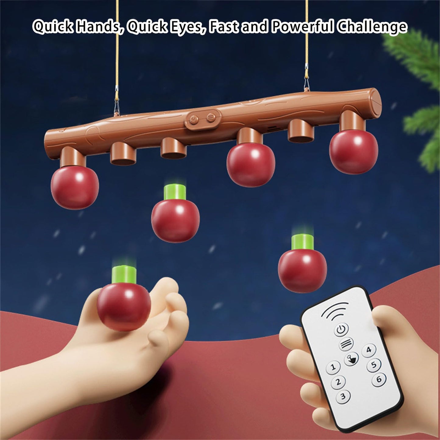 Ziizwfa Reflexes Drop Sticks Challenge Games Reaction Training Toy for Interactive Parent Child Family Game Hand Eye Coordination