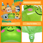 HOLTIOCLAN 6 Pcs Animal Balloons Giant Bear Giraffe Lion Koala Frog Sloth Safari Foil Balloon Jungle Animal Balloons Zoo Wild One Birthday Party Baby