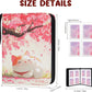 Trading Card Binder 50 Pages 400 Pockets Compatible with TCG, MTG, Yu-Gi-Oh Cards, Portable Waterproof PU Card Holder, Collectible Card Album for