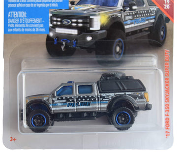 Matchbox '17 Ford F 350 Skyjacker Super Duty 19/20, Silver