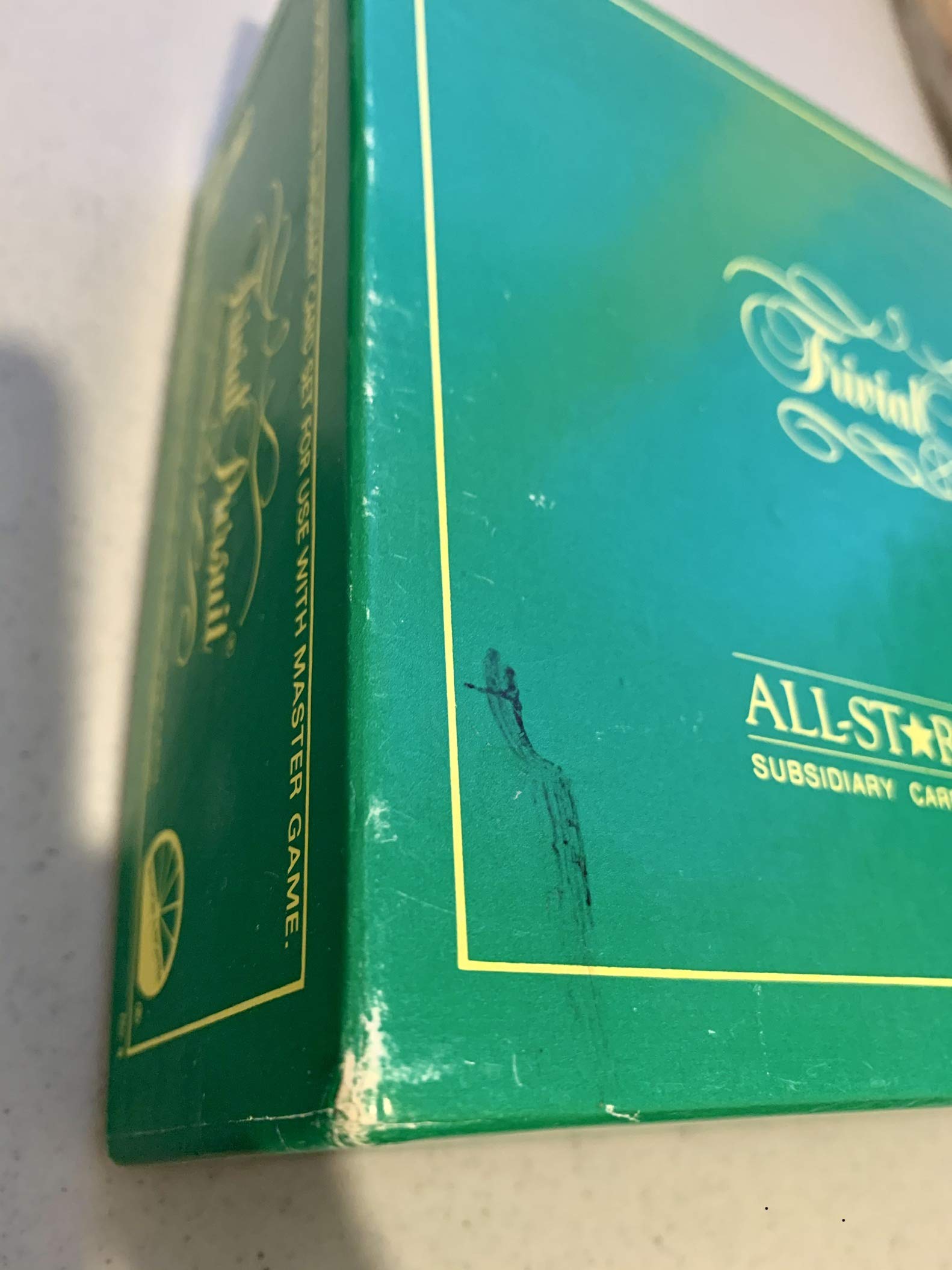 Trivial Pursuit All-Star Sports Edition (Subsidiary card set for use with Master Game)Outdated Version