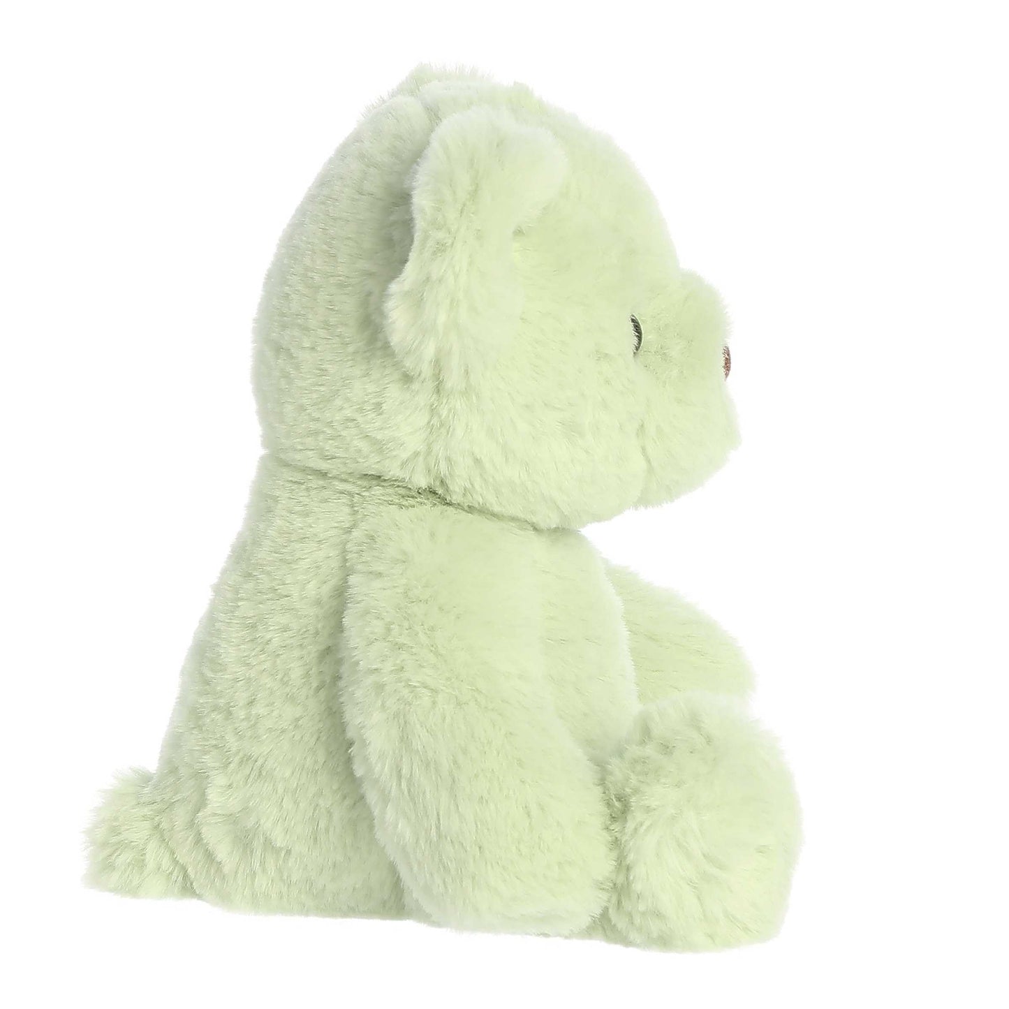 Aurora® Snuggly Bear Gelato Bear™ Stuffed Animal - Comforting Companion - Imaginative Play - Pistachio 9 Inches