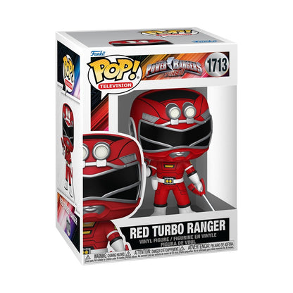 Funko Pop! TV: Power Rangers Turbo - Red Turbo Ranger - Collectable Vinyl Figure - Gift Idea - Official Merchandise - Toys for Kids & Adults - TV Fans