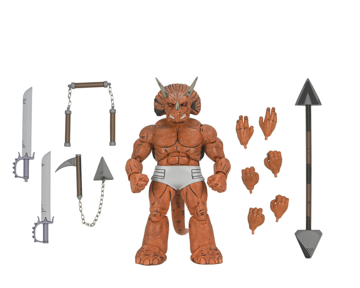 NECA Teenage Mutant Ninja Turtles 7" Triceraton Gladiator Action Figure