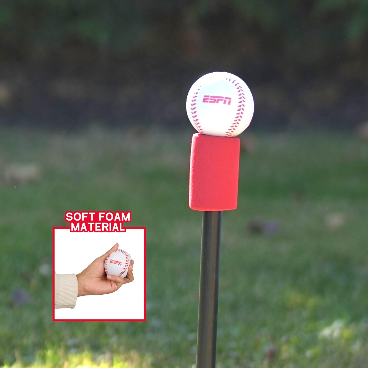 ESPN My First Home Run Batting Tee for Kids Aged 3-5