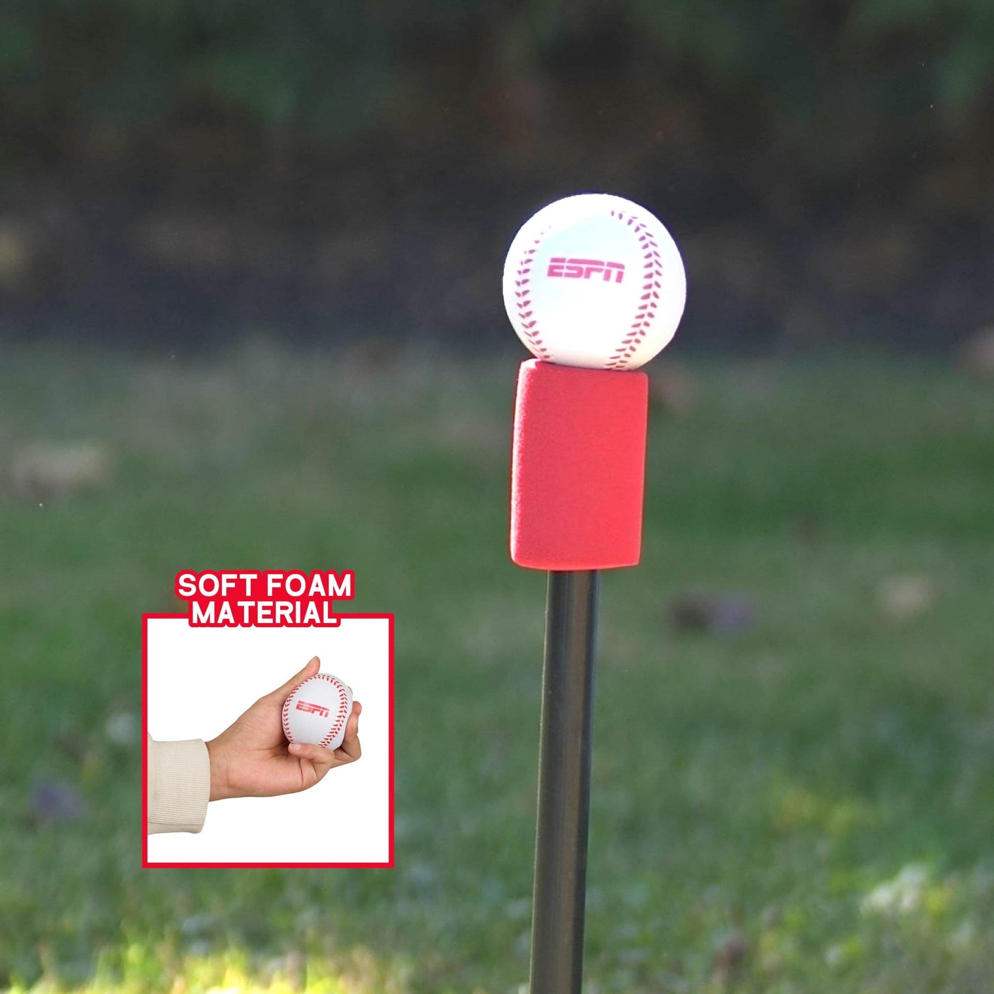 ESPN My First Home Run Batting Tee for Kids Aged 3-5