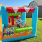Whubefy Bounce House for Kids 3-10, 10-in-1 Bounce Castle for Backyard, Bouncy House with Slides, Market Stand, Jumping Area, Obstacle Courses & Ball