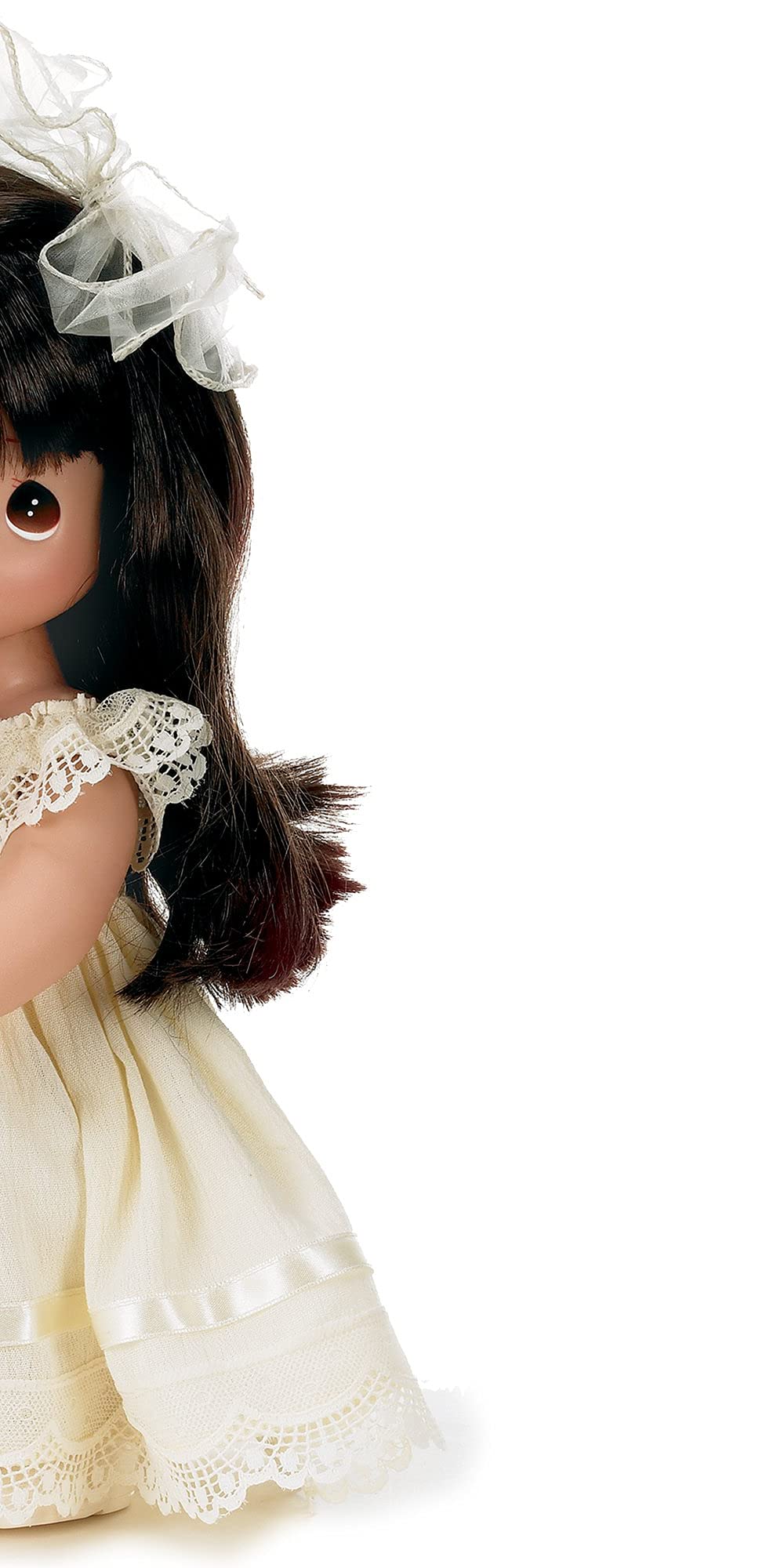 The Doll Maker Precious Moments Dolls, Linda Rick, Cherish Me Always Brunette, 12 inch Doll