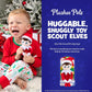 The Elf on the Shelf Plushee Pals - 17-inch Scout Elf Plush Toys Blue Eyed Boy- Huggable and Lovable Stuffed Elf Plush