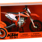 NewRay KTM 450 SXF Dirt Bike, Realistic and Functional, Kids Toy or Collectible Motorcycle 1/10 Scale (57943)