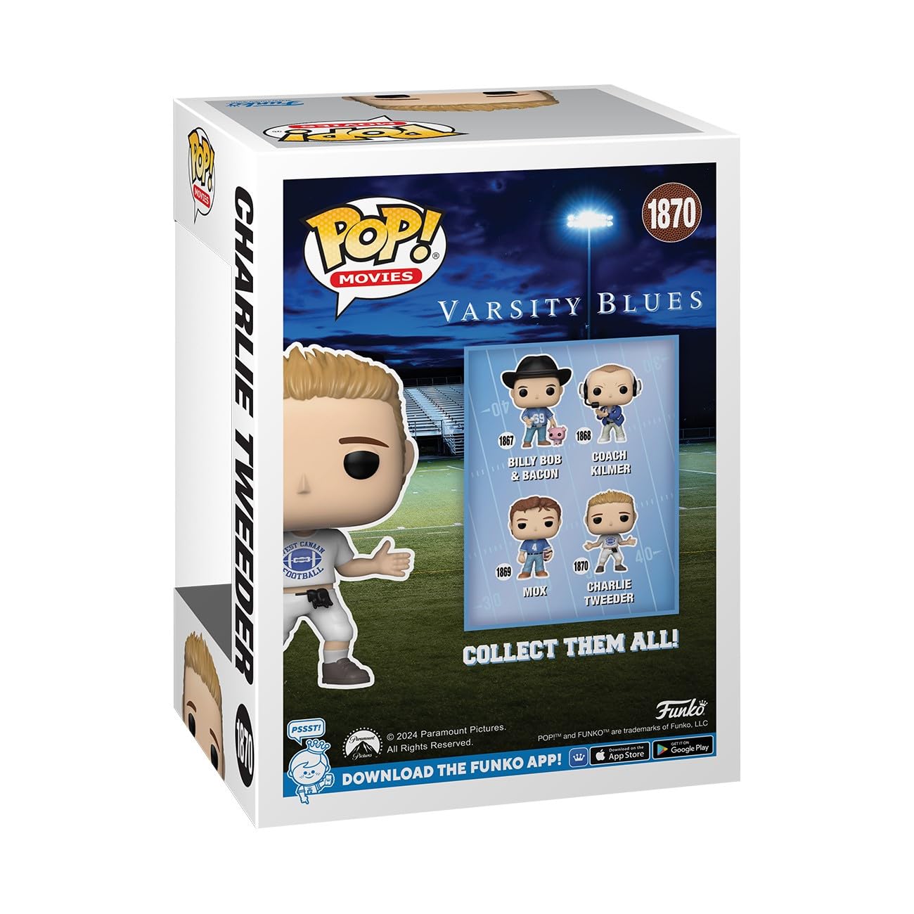 Funko POP Movies: Varsity Blues - Tweeder - Collectable Vinyl Figure - Gift Idea - Official Merchandise - for Kids & Adults - Movies Fans - Model