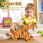Smalody Interactive Electronic Plush Toy - Upgrade Robot Talking Cat Toys, Animals Sound Control Electronic Pet for Kids, Kitten Toys for Boys & Girls