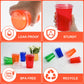 L LIKED 40 Pcs 12oz Kids Cups, Spill Proof Party Cups with Lids and Straws