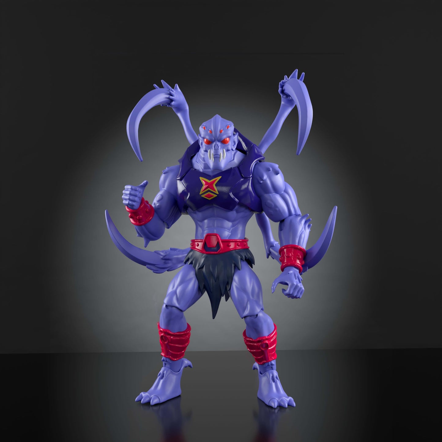 Masters of the Universe Origins Action Figure 200X Cartoon Collection Webstor, 5.5 Inch 1980s Motu TV Humanoid Spider, Detailed Design, 4 Extra Arms