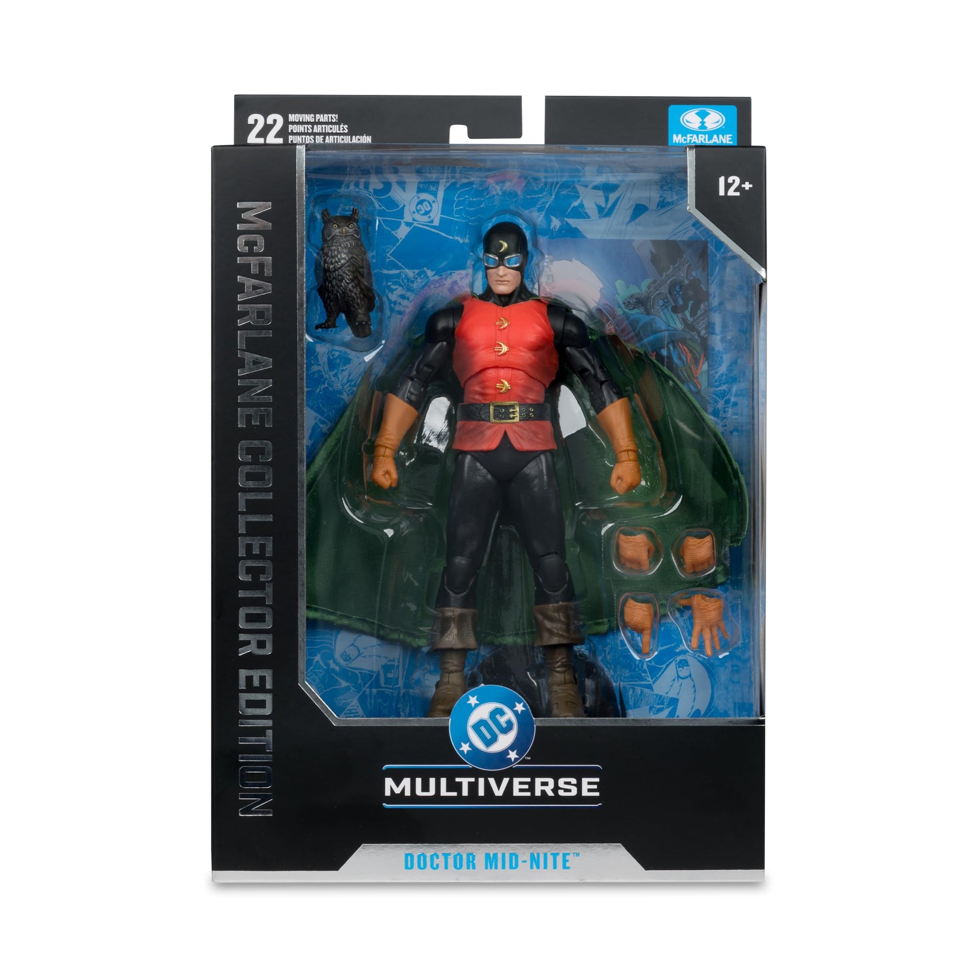 McFarlane Toys - DC Multiverse Doctor Mid-Nite (Justice Society of America) 7in Action Figure McFarlane Collector Edition #48