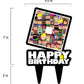Blox Gamer Birthday Cake Topper Party Decor