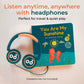 Cali's Books You Are My Sunshine Music Book Toddlers 1-3 Years Old - Nursery Rhymes Musical Book, Headphone Jack, Interactive Baby Sound Book, Singing