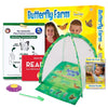 Insect Lore Butterfly Farm with Pre-Paid Voucher to Redeem Caterpillars - Ultra-Clear Dome Habitat, STEM Journal, Chrys-A-Lid Holder - Give the Gift