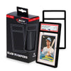 BCW Graded Card Slab Bumpers - Black | TPE Edge Protectors for PSA Slabs (2017-Current) | Secure Fit & Easy Grip | Pack of 6 Bumpers for PSA-Graded