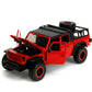 Jada Just Trucks 1:24 2020 Jeep Gladiator Die-Cast Car & Tire Rack, Toys for Kids and Adults(Red)