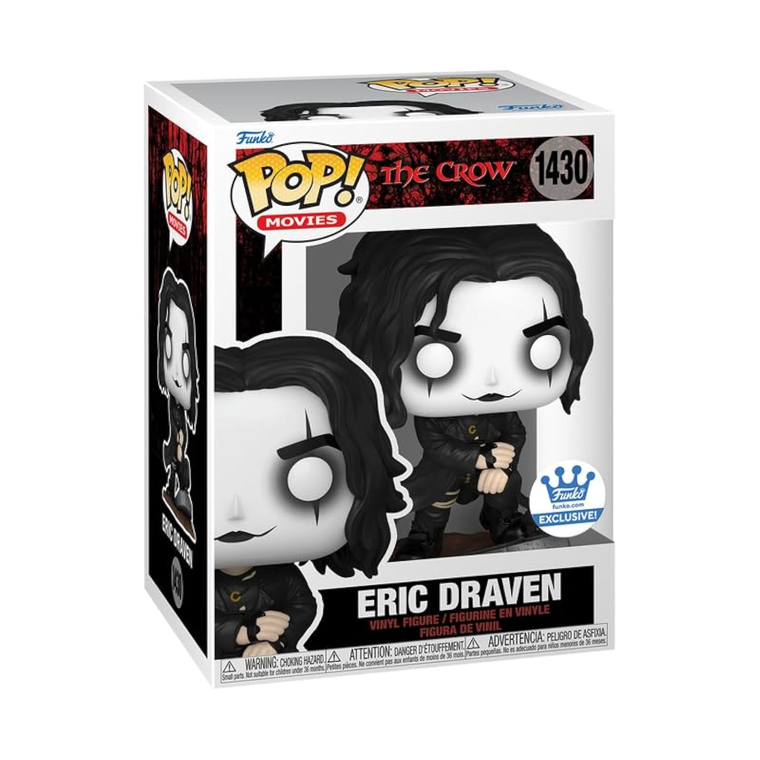 Funko Pop Movies: The Crow - Eric Draven on Tombstone Shop Exclusive (FU74286)