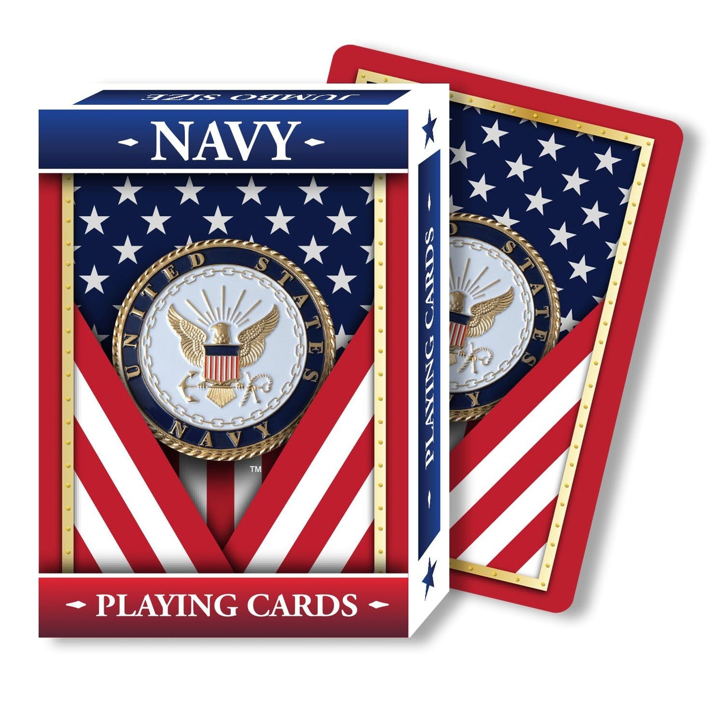 Springbok - United States Navy Playing Cards - Officially Licensed 52 Playing Card Deck - Made in USA