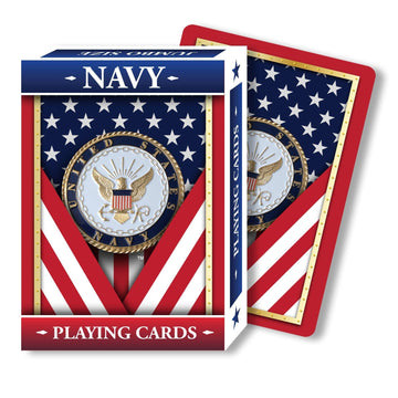 Springbok - United States Navy Playing Cards - Officially Licensed 52 Playing Card Deck - Made in USA