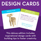 MindWare Keva Brain Builders Deluxe: STEM Building Toy Includes 75 KEVA Planks, 40 Puzzle Cards, 8 Design Cards, 3D Building Skills for Kids - Ages 7+