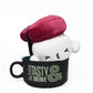 Mango Steam Soft Stuffed Cute Kawaii Sushi Plush/Stuffed Animal/Pillow/Toy (Set of 4) Large, 10 inches (26 cm)