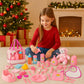 fash n kolor My Sweet Baby Disappearing Doll Feeding Set | Baby Care 6 Piece Doll Feeding Set (38 pc Set)