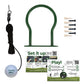 Tether Golf Mini Indoor & Outdoor Golf Game - Unique Golf Game for the Whole Family to Enjoy - Use Your Favorite Putter or Toss by Hand to Score