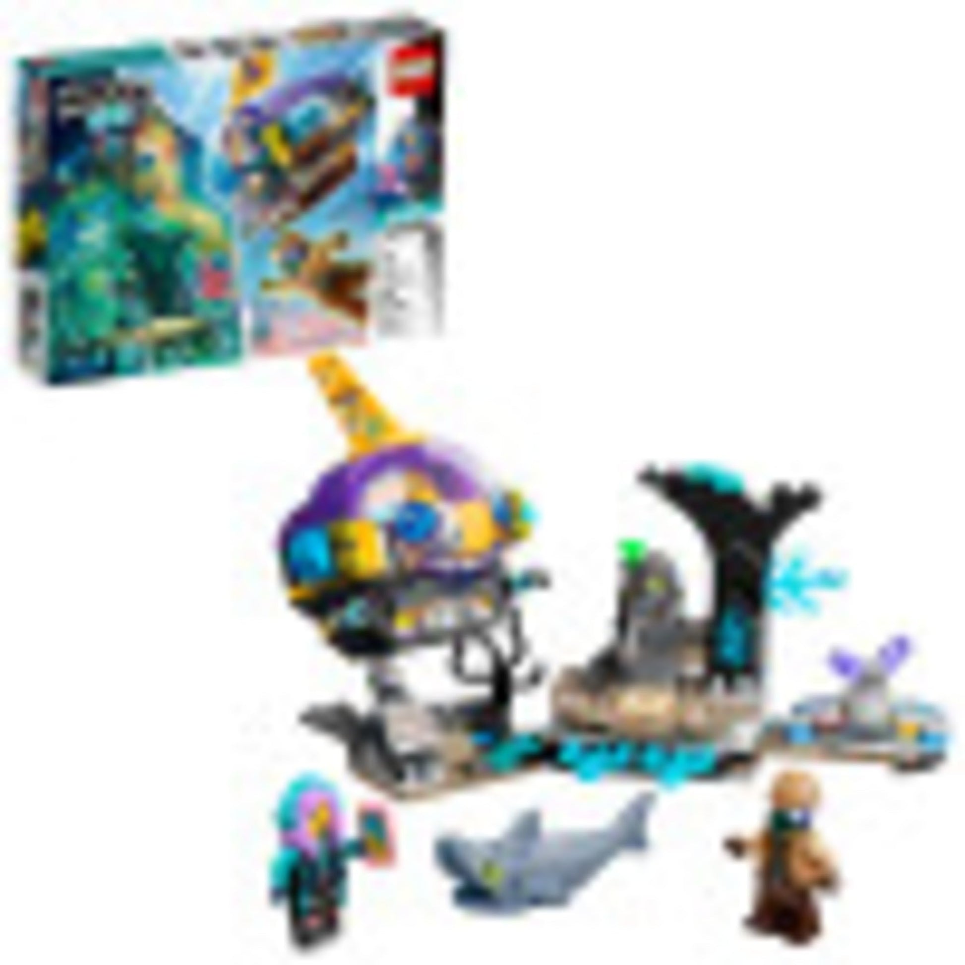 LEGO Hidden Side J.B.’s Submarine 70433, Augmented Reality (AR) Ghost Toy, Featuring a Submarine, App-Driven Ghost-Hunting Kit, Includes 3 Minifigures