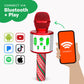 Move2Play, Christmas Karaoke Microphone | Includes Pre-Loaded Songs & Bluetooth | Kids Toy for All Ages 2, 3, 4, 5, 6+ Year Old Girls, Boys & Toddlers