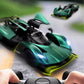 HTLNUZD 2024 RC Model Car 1/14 Remote Control Car Adult for Aston Martin-Valkyrie AMR Pro 600 mAh with Lights Alloy Vehicle Adult Collectible